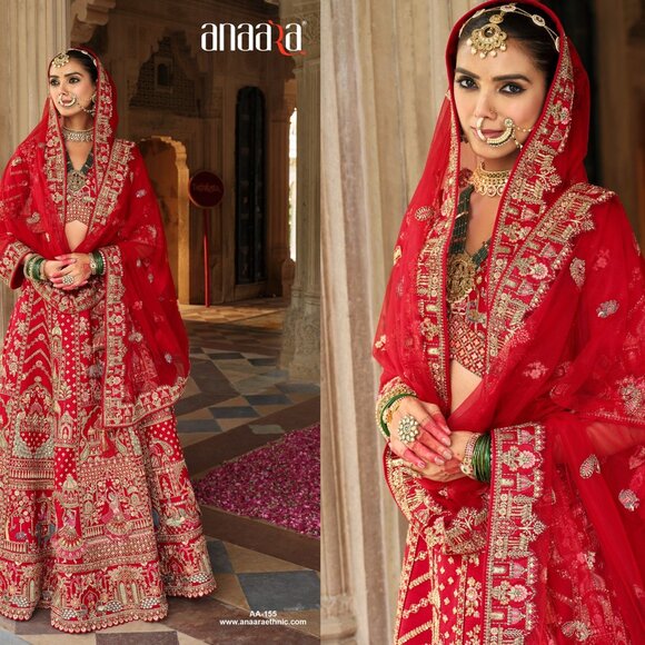 BRIDAL LEHENGA CHOLI - Picture 4 of 6